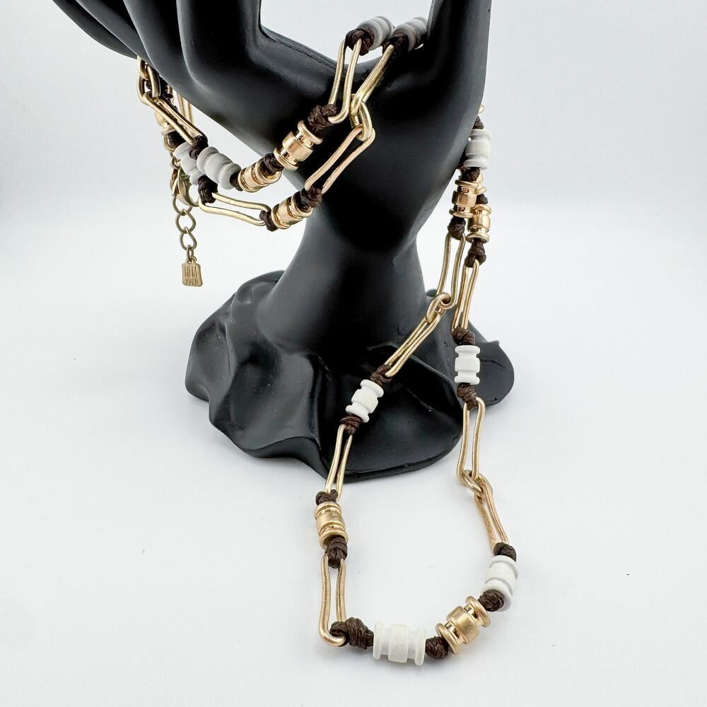 Vintage ALM Soho Peperclip Necklace Unique Versatile Statement MCM Retro